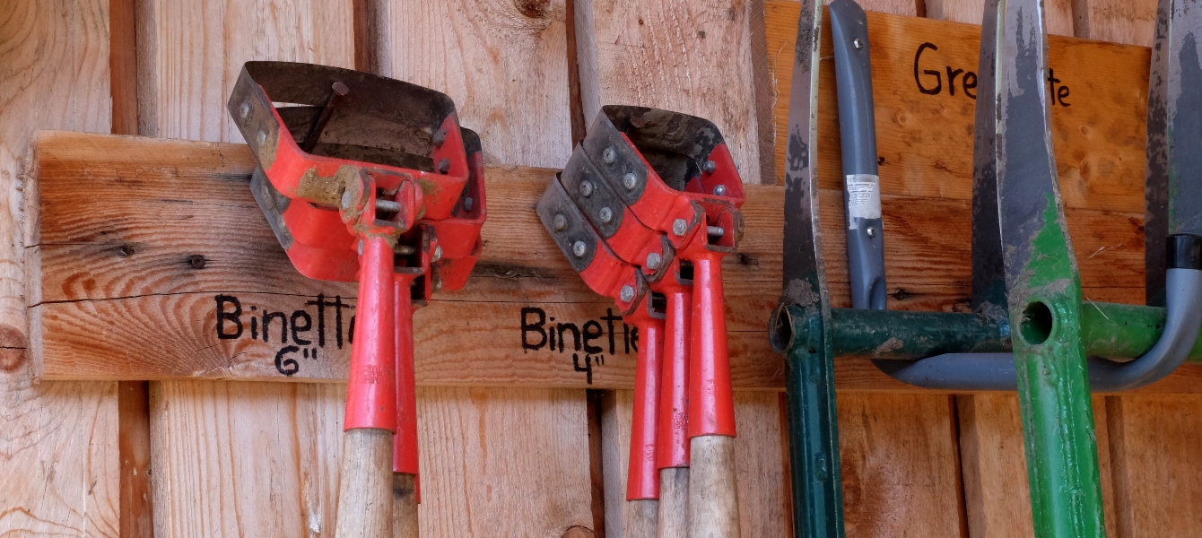 Take care of your farm tools